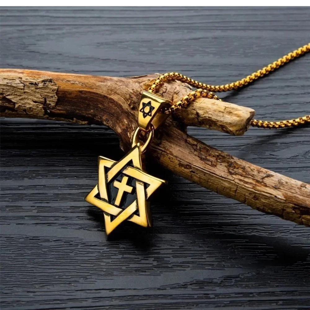 ❤️Retro surgical Star Pendant Necklace , N90201P109